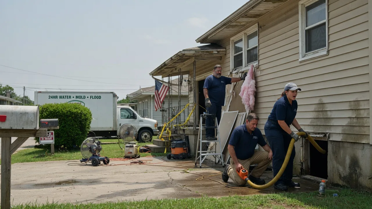Water Damage Repair in Dellrose, TN near me